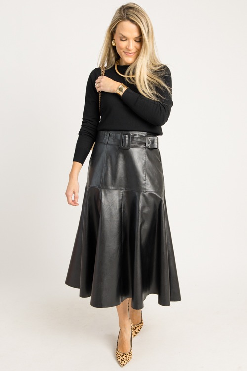 Belted Leather Midi Skirt, Black - 4K7A4931.jpg