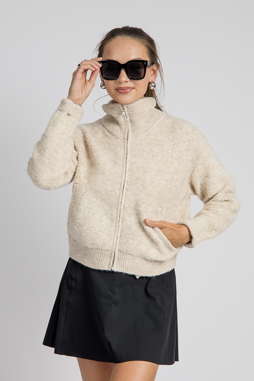 Zip Up Sweater Jacket, Oatmeal - 4K7A5174.jpg