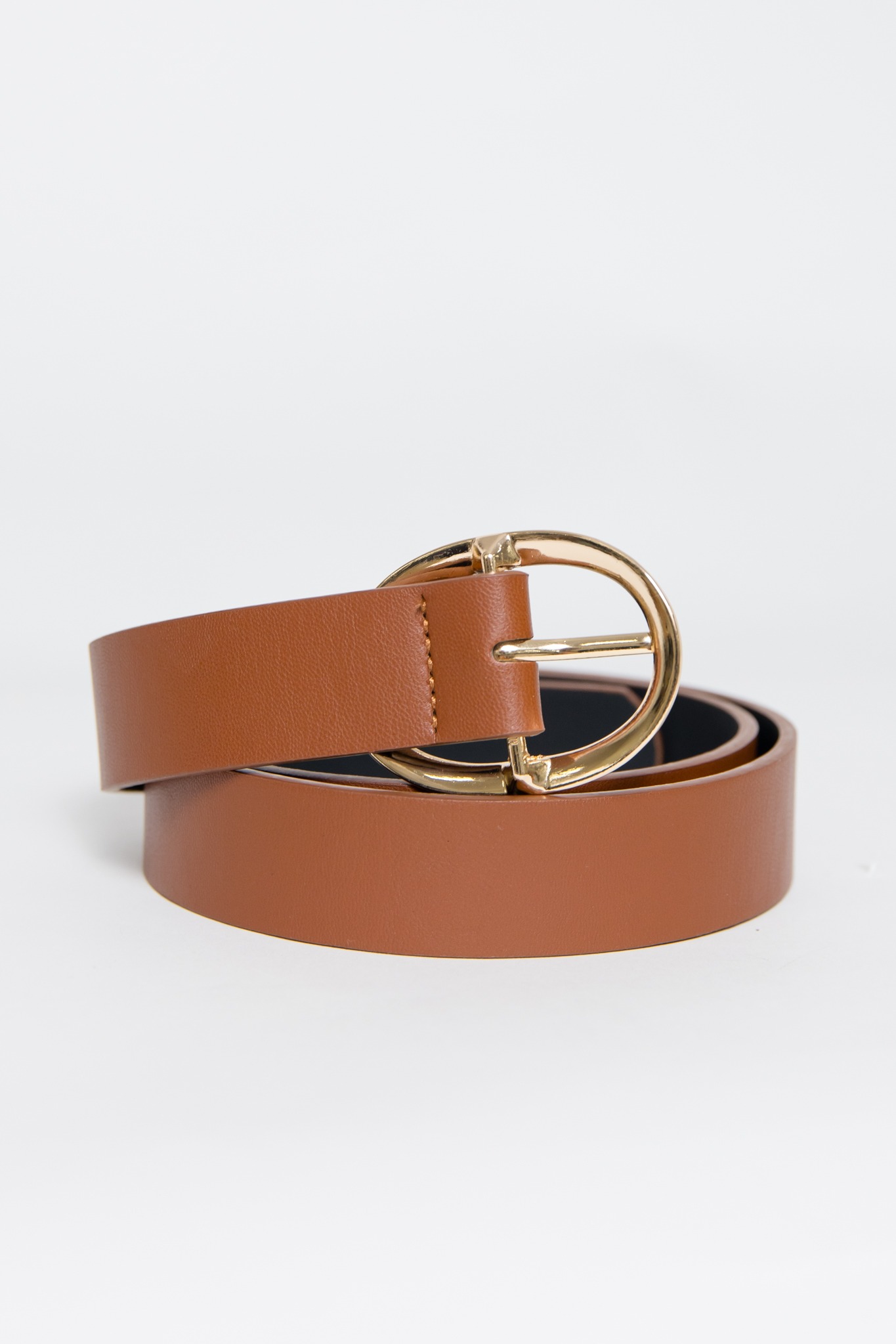 Olivia Buckle Belt, Brown - 4K7A5242.jpg