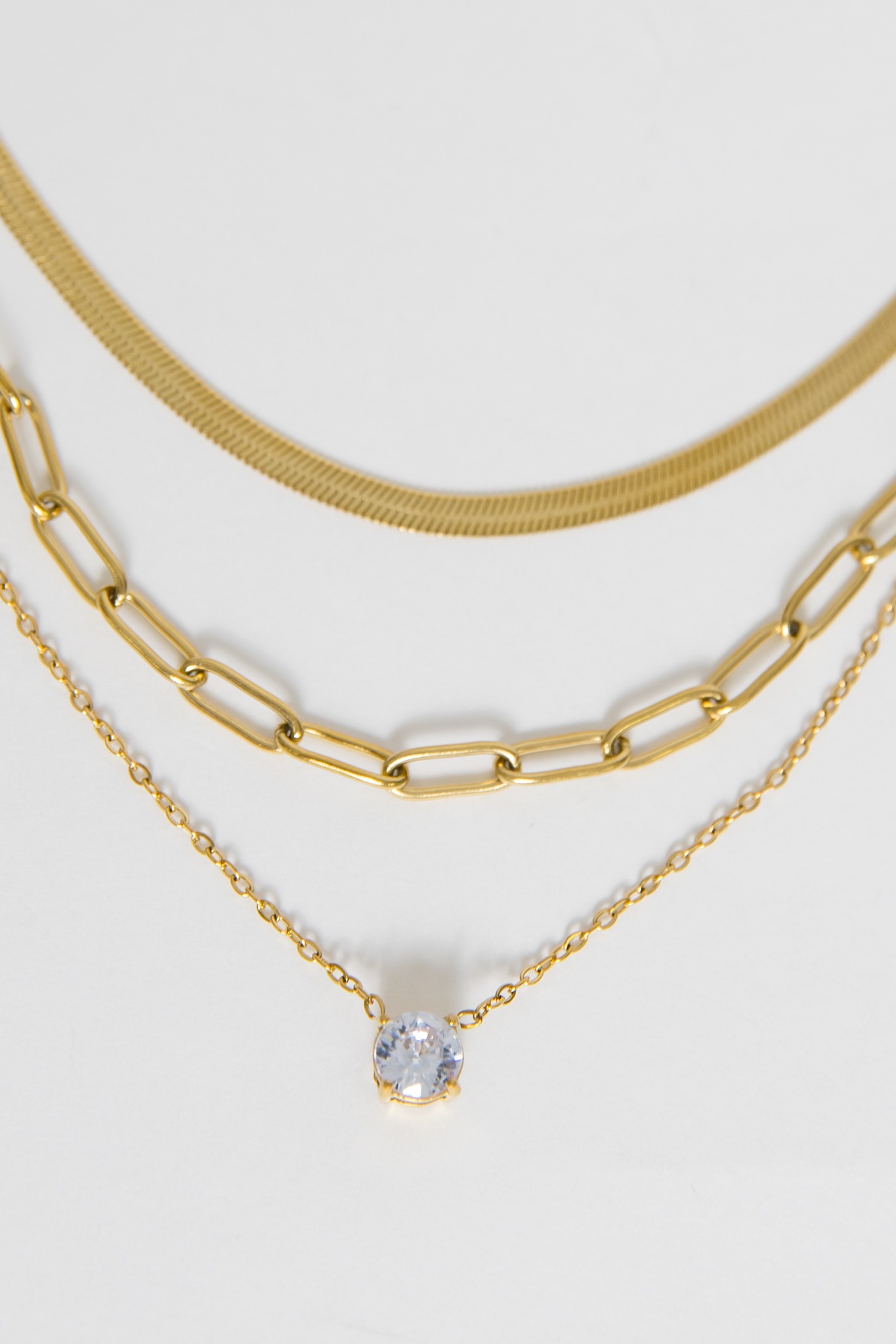 Selena Layered Necklace, Gold - 4K7A5252.jpg