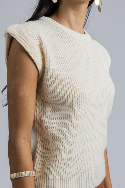 Lakyn Sleeveless Sweater, Ecru - 4K7A5351.jpg