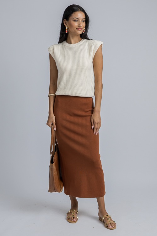 Sweater Knit Midi Skirt, Brick - 4K7A5359p for skirt.jpg