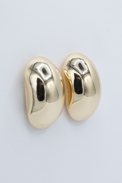 Lauren Dome Earrings