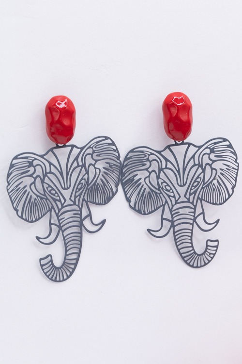 Elephant Filigree Earrings, Gre - 4K7A5438.jpg