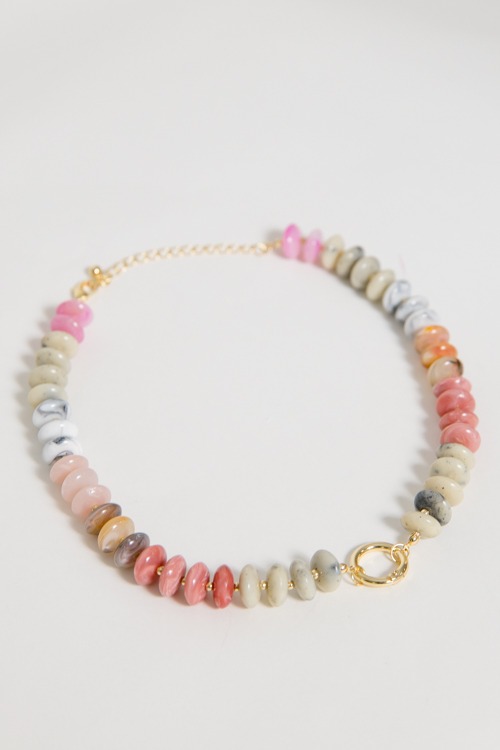 Anna Stone Necklace, Beige Multi - 4K7A5549.jpg
