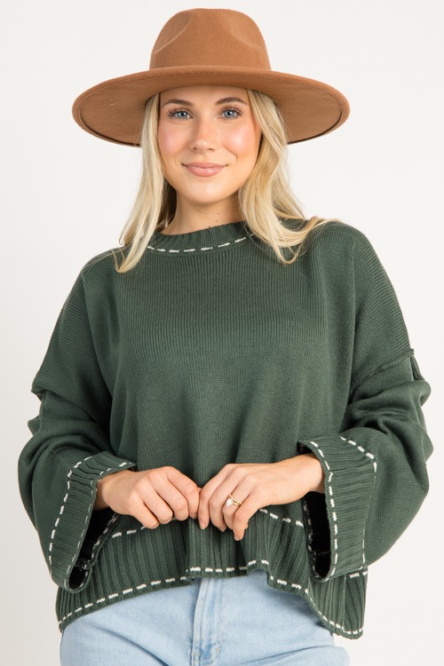 Dotted Line Sweater, Green - 4K7A5985.jpg
