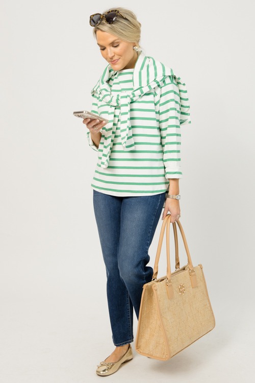 Heritage Stripe Shirt, Green - 4K7A6058.jpg