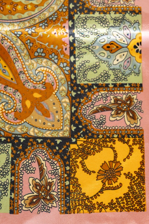 Paisley Silk Scarf, Pink - 4K7A6118.jpg