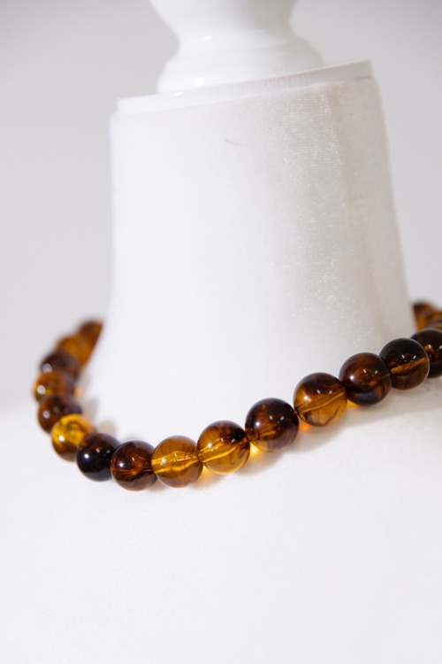 Cher Ball Necklace, Tortoise - 4K7A6154.jpg