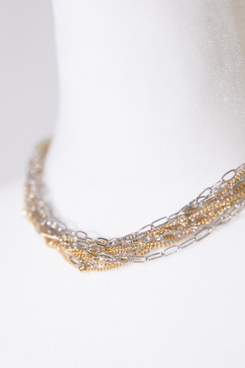 Mixed Metals Chain Necklace - 4K7A6158.jpg
