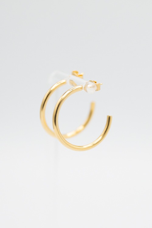 Simple Gold Hoops