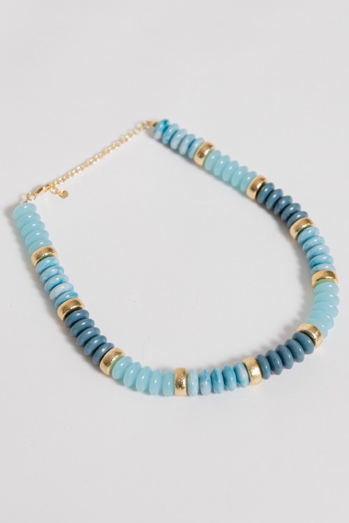 Cleo Beaded Necklace, Turquoise - 4K7A6256.jpg