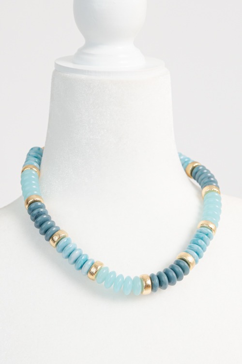 Cleo Beaded Necklace, Turquoise - 4K7A6259.jpg