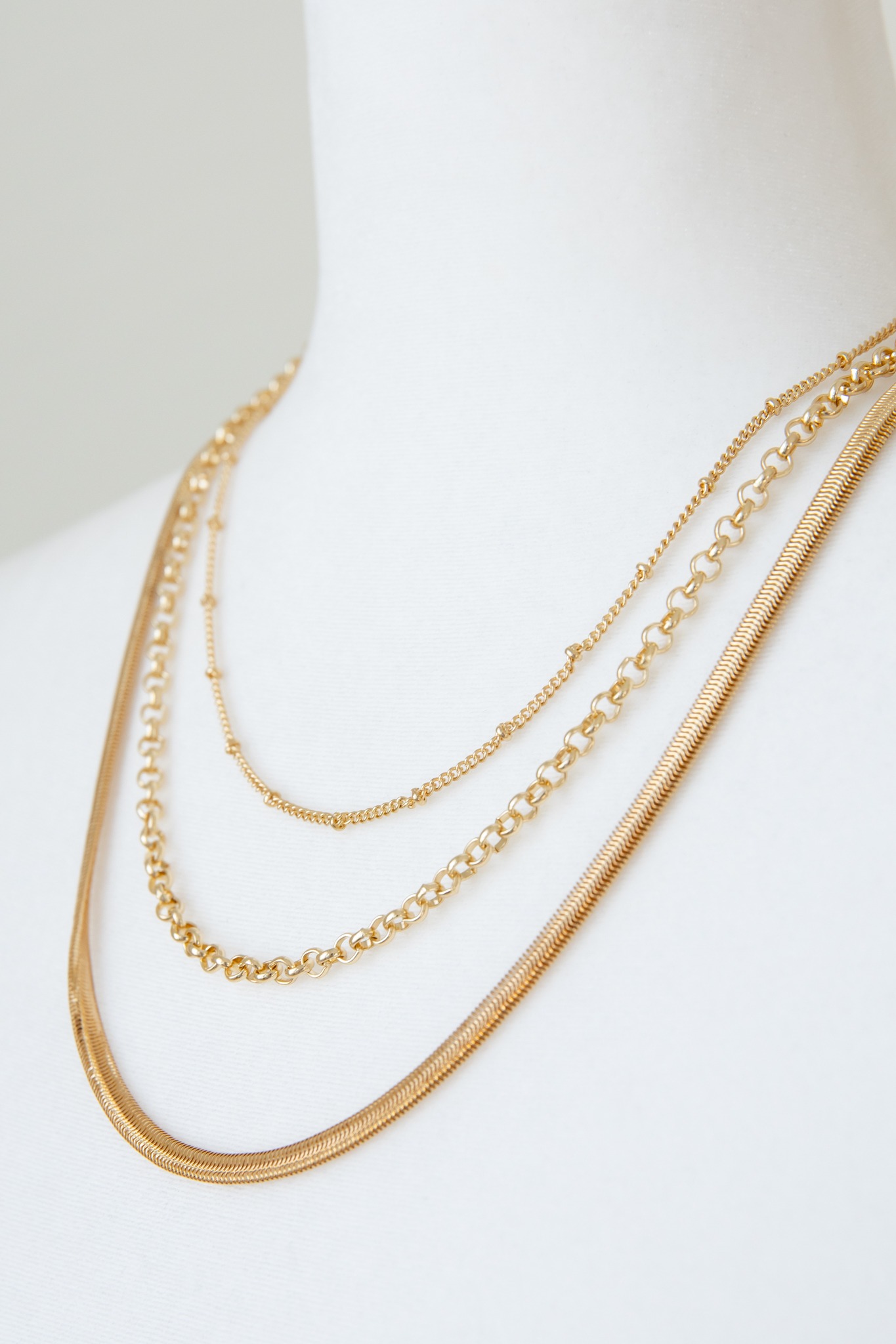 Laney Layered Necklace, Gold - 4K7A6731.jpg