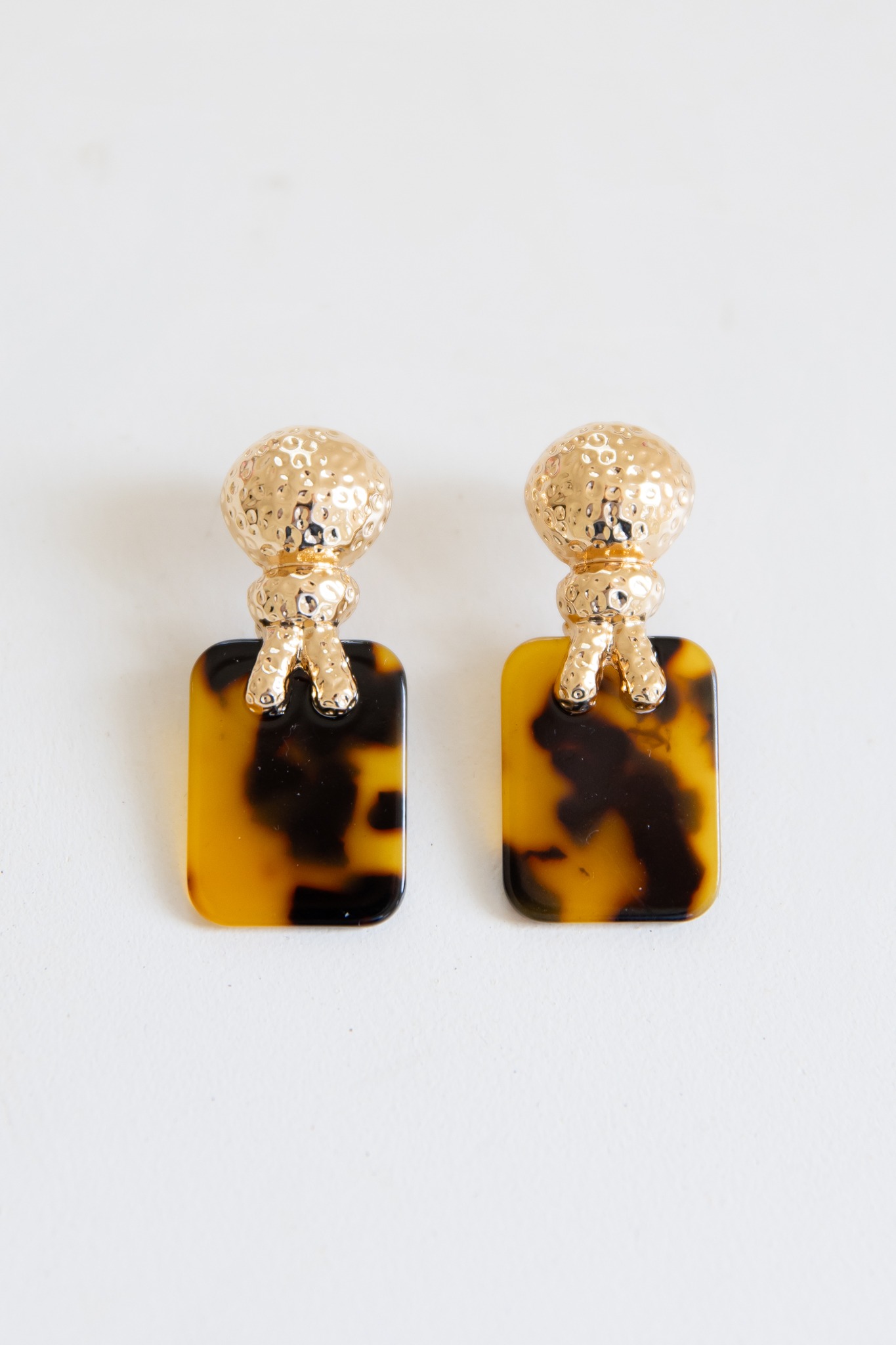 Killian Rope Knot Earring, Tortoise