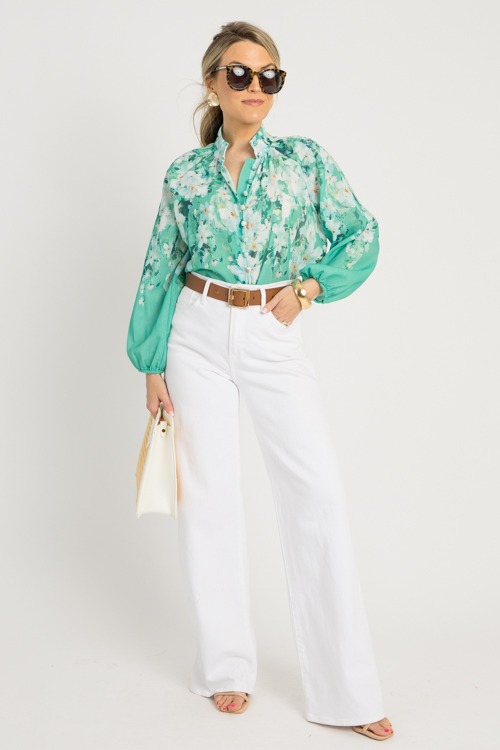 Floral Ruffle Skirt Set, Green - 4K7A6885.jpg
