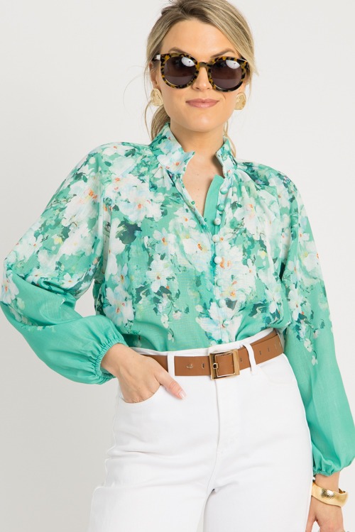 Floral Ruffle Skirt Set, Green - 4K7A6893.jpg