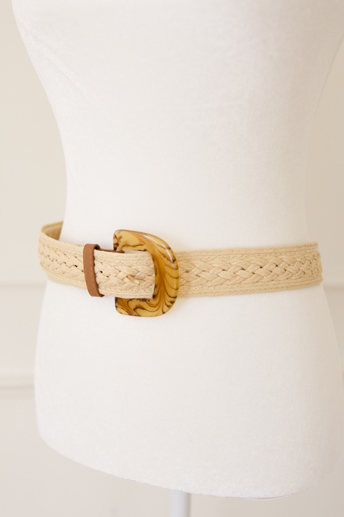 Woven Straw Buckle Belt - 4K7A7177.jpg