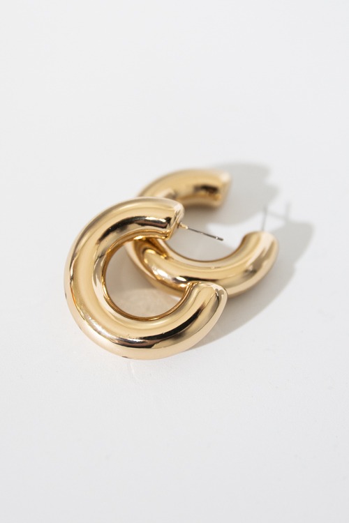 Carla Chunky Hoops, Gold