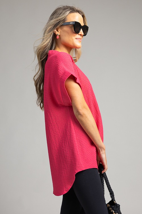 Haley Texture Top, Fuchsia - 4K7A7781.jpg