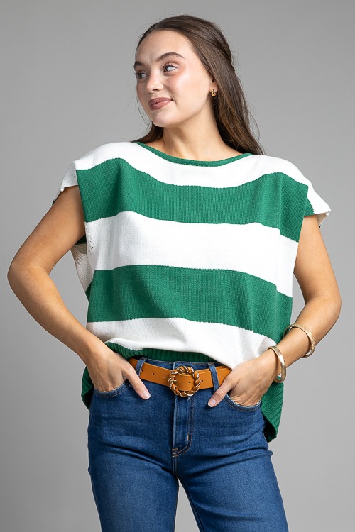 Taryn Stripe Sweater, Green - 4K7A7815- (22).jpg