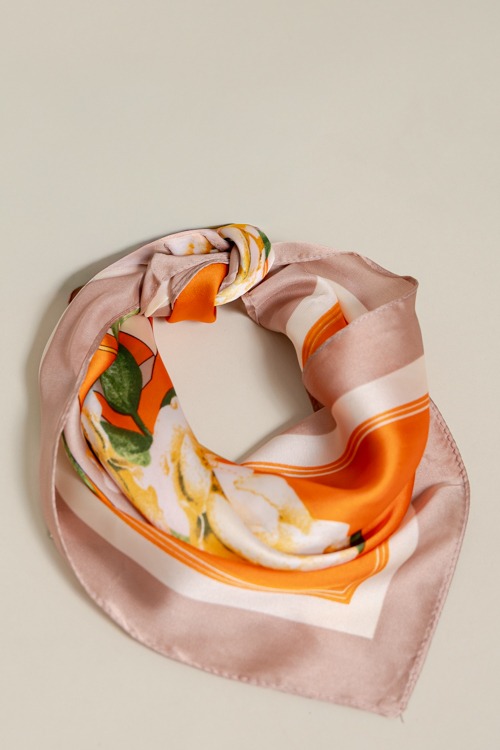 Floral Fever Scarf, Orange - 4K7A7961.jpg