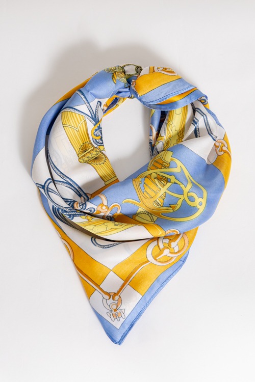 Liliana Silk Scarf, Blue - 4K7A8089.jpg