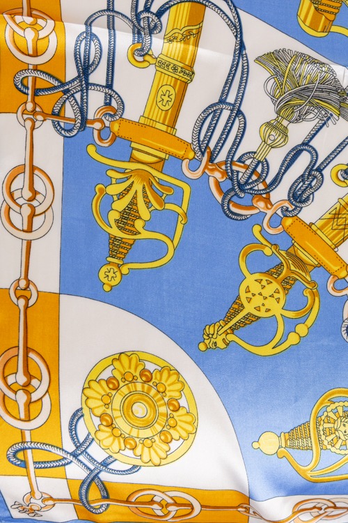 Liliana Silk Scarf, Blue - 4K7A8093.jpg