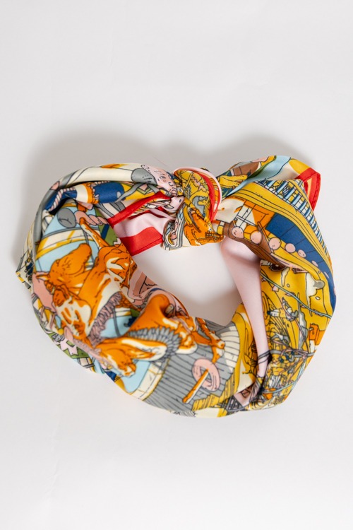 Variety Show Scarf, Beige