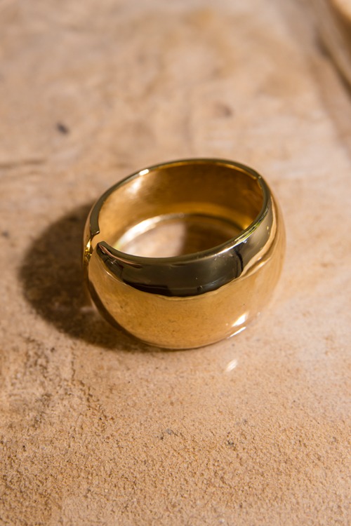 Gold Hinge Bracelet