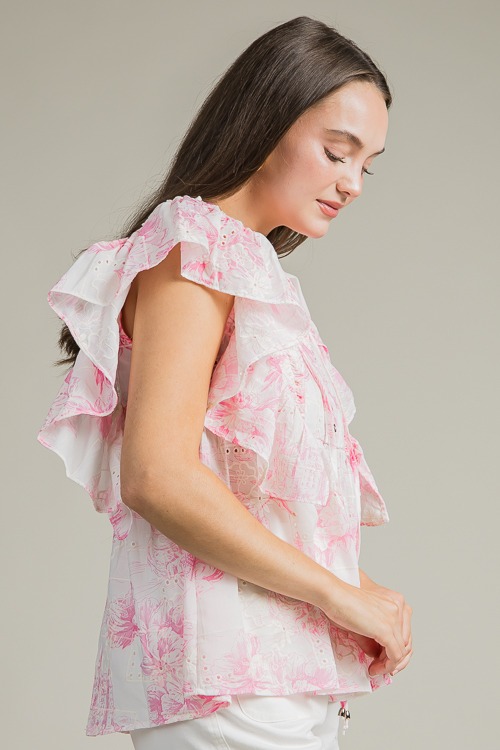 Toile Embroidery Top, Pink - 4K7A8393.jpg