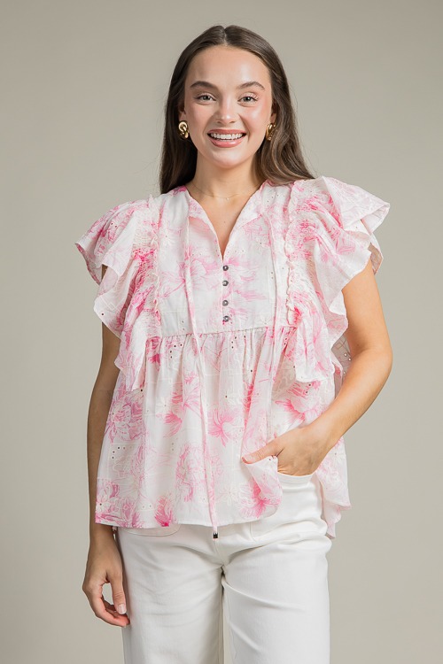 Toile Embroidery Top, Pink - 4K7A8396.jpg