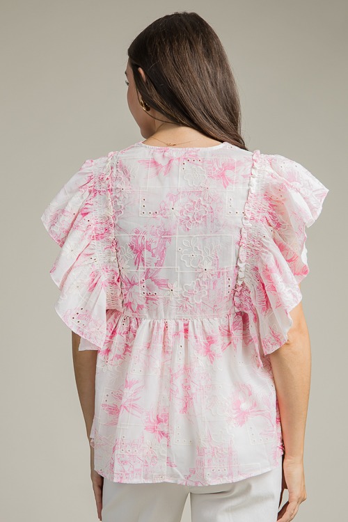 Toile Embroidery Top, Pink - 4K7A8402h.jpg