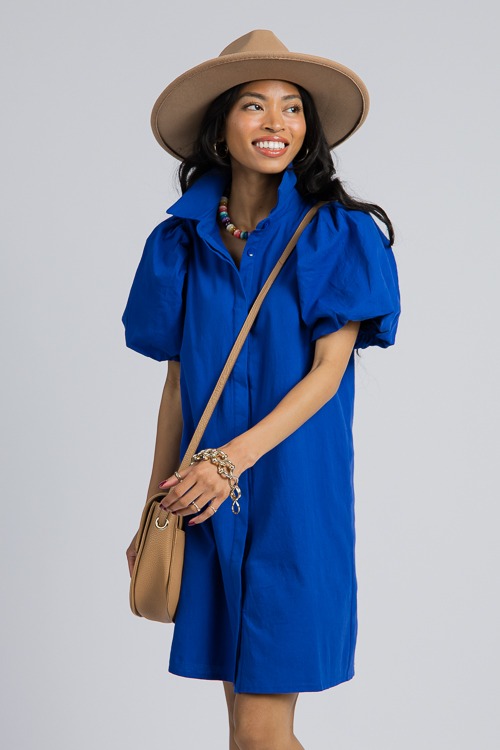 Wendy Shirt Dress, Royal Blue - 4K7A8650.jpg