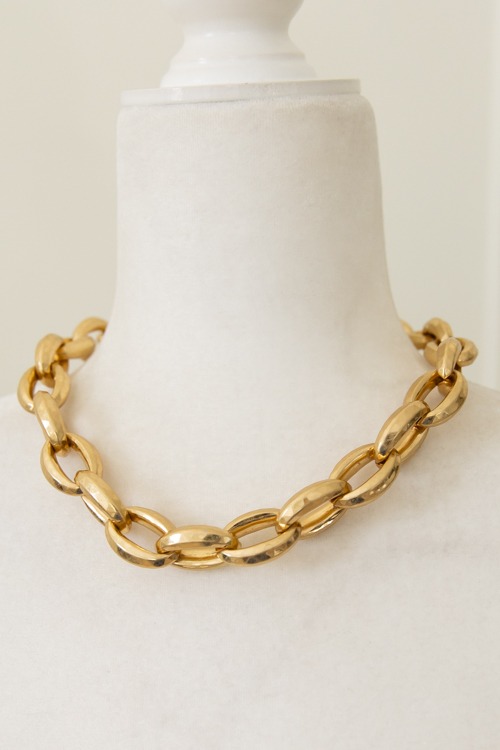 Vintage Gold Chunky Necklace - 4K7A8652.jpg