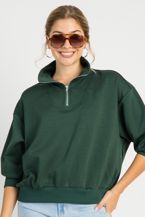 Quarter Zip Pullover, Sea Green - 4K7A8723.jpg