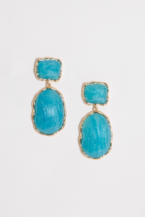Color Pop Earring, Teal - 4K7A8833.jpg