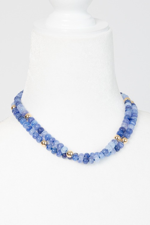 Marble Bead Necklace, Blue - 4K7A8856.jpg