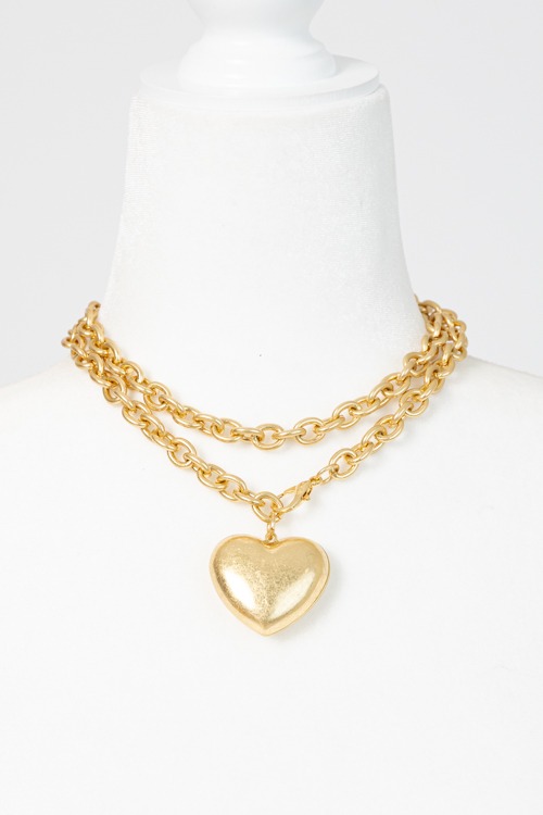 Vintage Gold Heart Necklace - 4K7A8859.jpg
