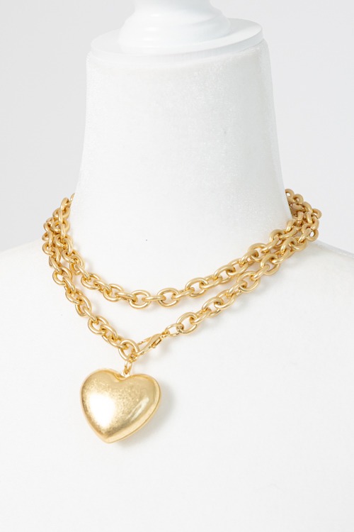 Vintage Gold Heart Necklace - 4K7A8861.jpg