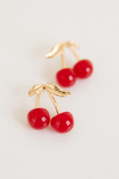 Cherry Earring, Red - 4K7A8951.jpg
