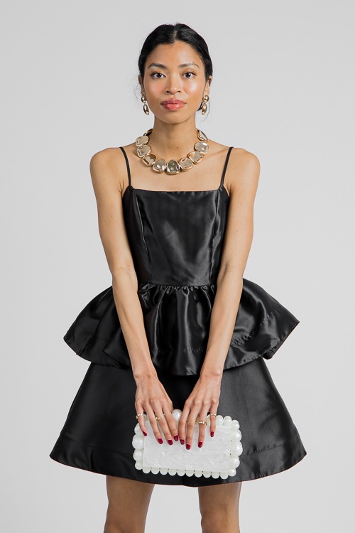 Taffeta Ruffle Dress, Black - 4K7A8994.jpg