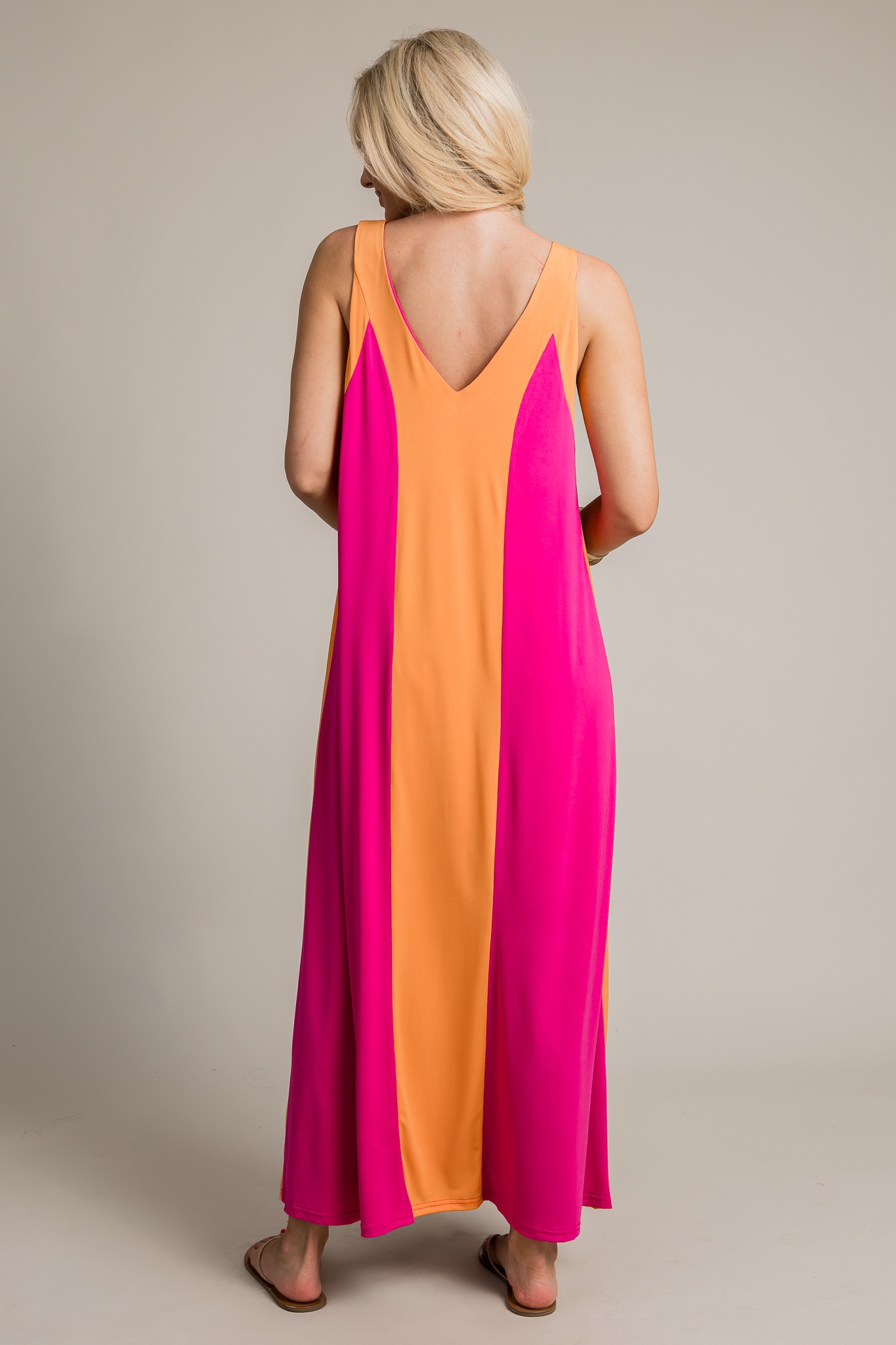 Slinky Colorblock Maxi, Magenta/Orange - 4K7A9042.jpg