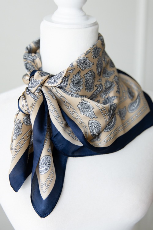 Beige Paisley Border Silk Scarf - 4K7A9156.jpg