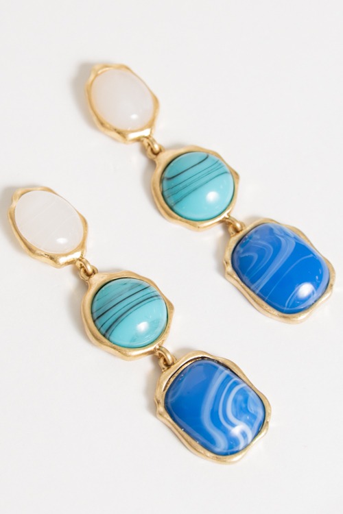 Multi-Stone Drop Earring, Blue - 4K7A9161.jpg