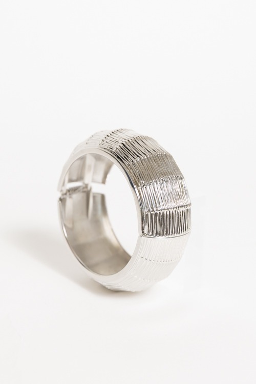 Estella Brushed Cuff, Silver - 4K7A9172.jpg