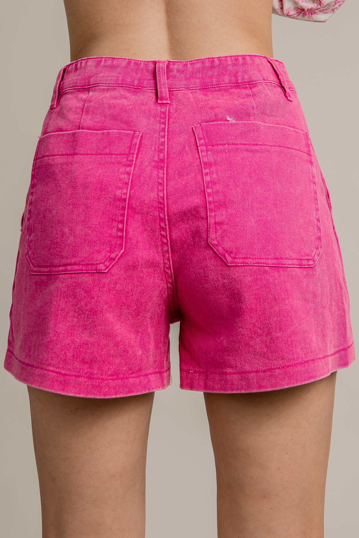 Kyla Denim Shorts, Fuchsia - 4K7A9254h.jpg