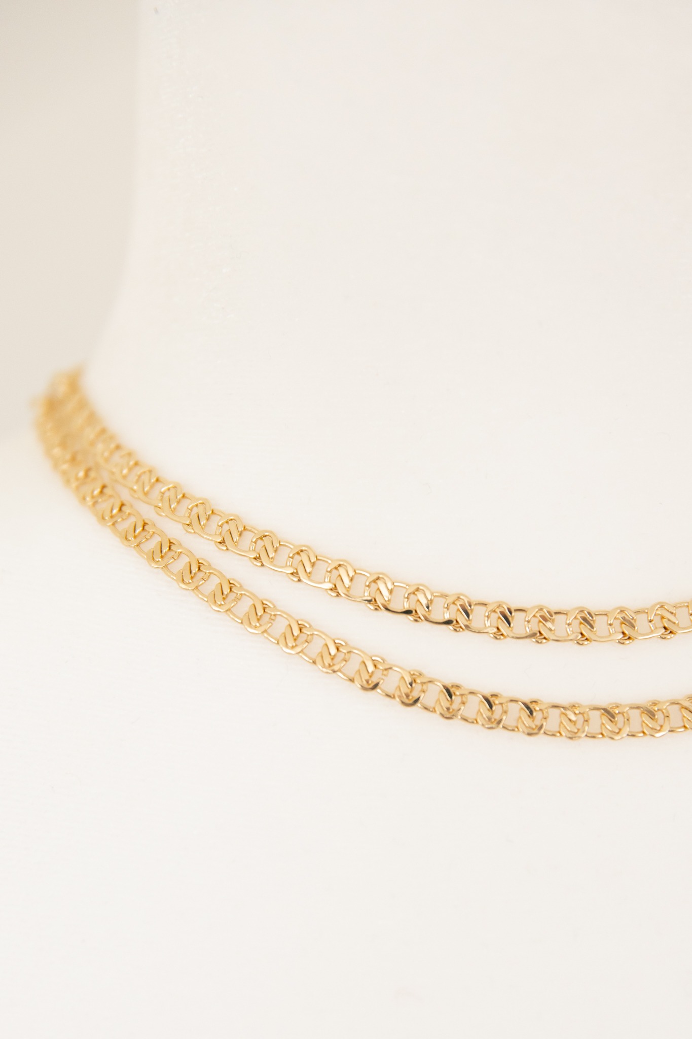 Laurel Layered Necklace, Gold - 4K7A9463.jpg