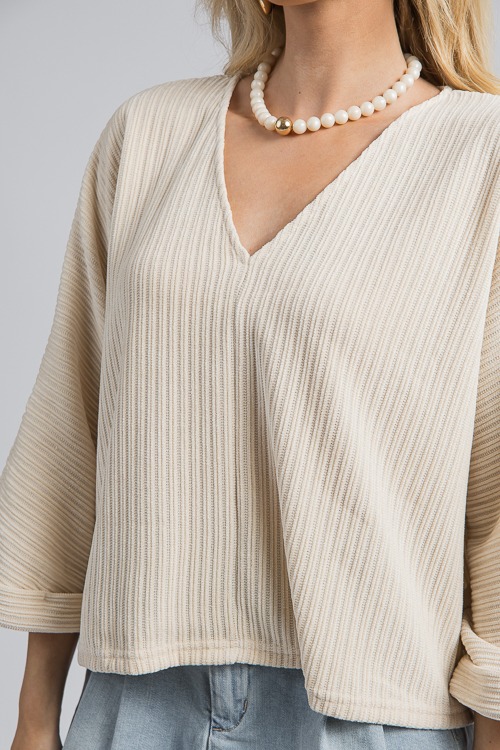 Textured Stretch Top, Cream - 4K7A9661- (1)h.jpg