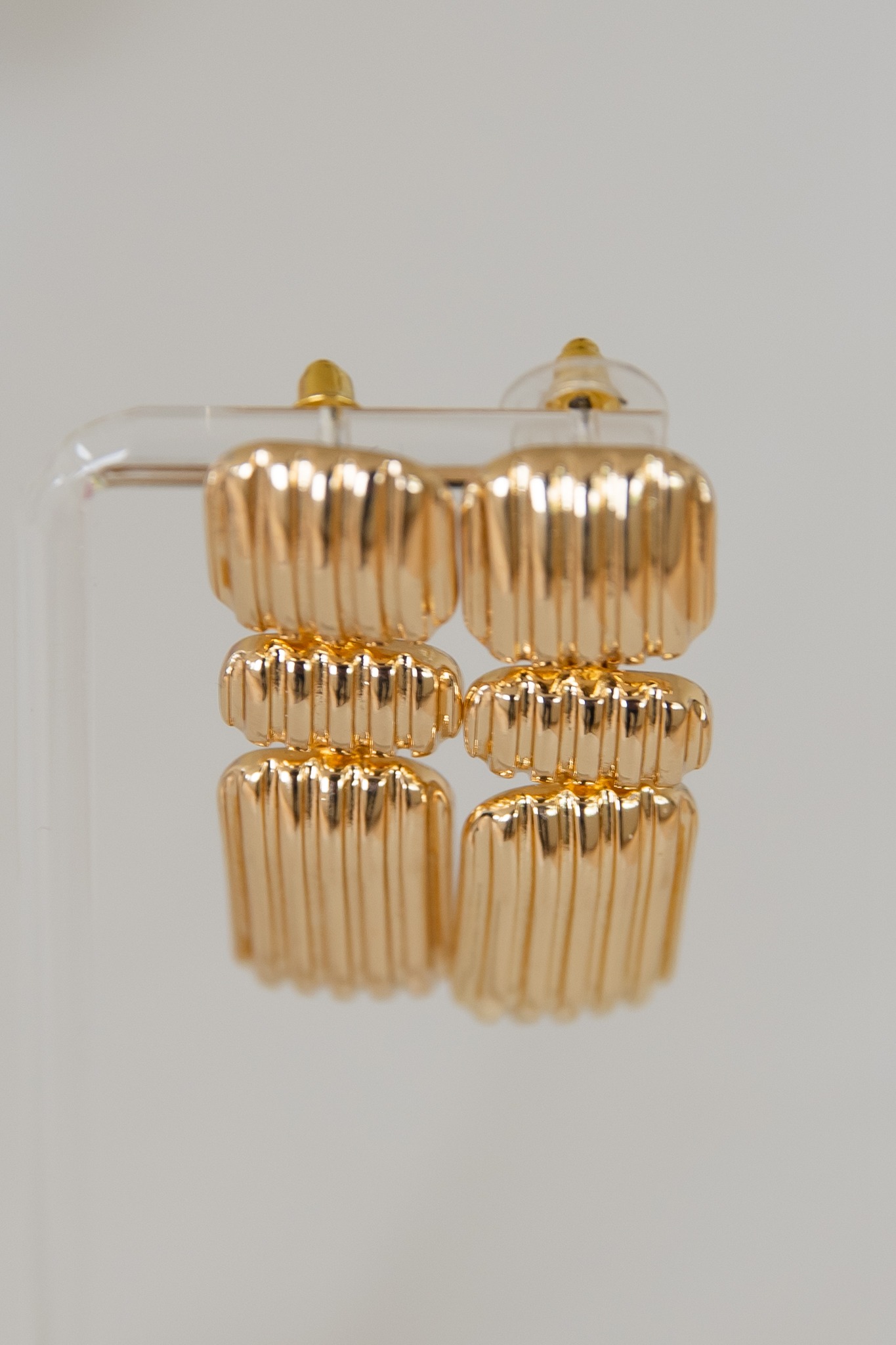 Rectangle 3 Drop Earring, Gold - 4K7A9724.jpg